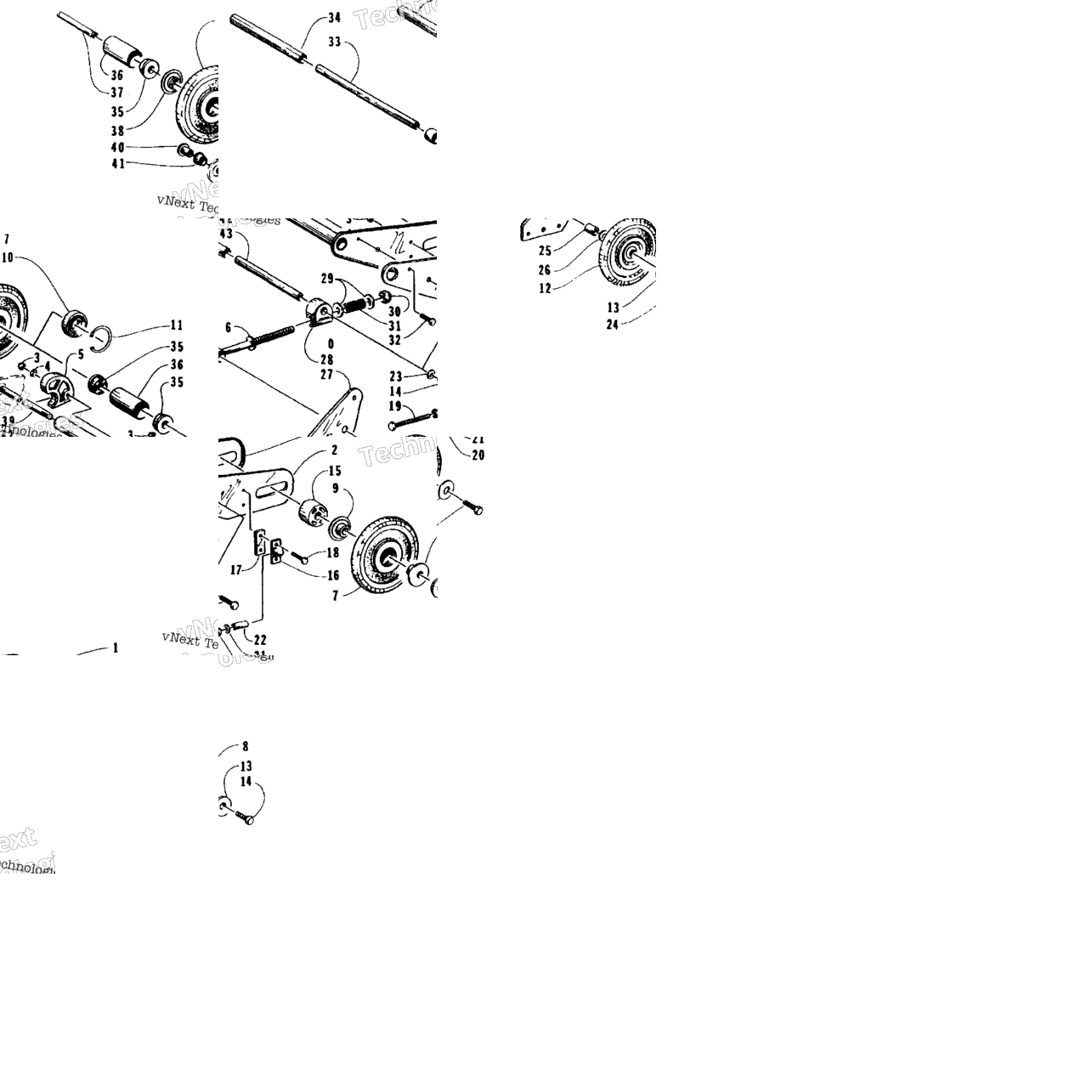 Articulating Skid Frame Assembly
