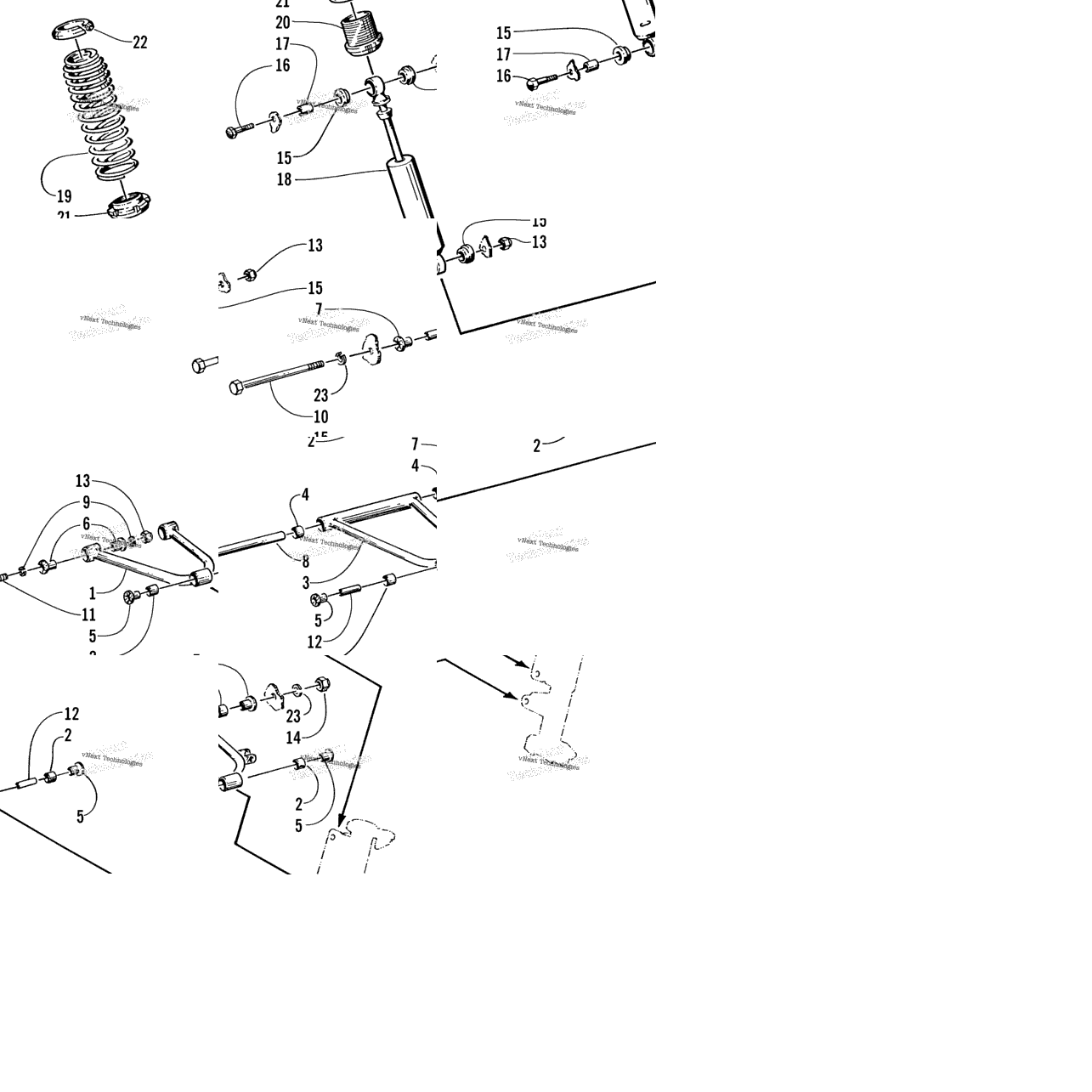 Front Suspension And Shock Absorber
