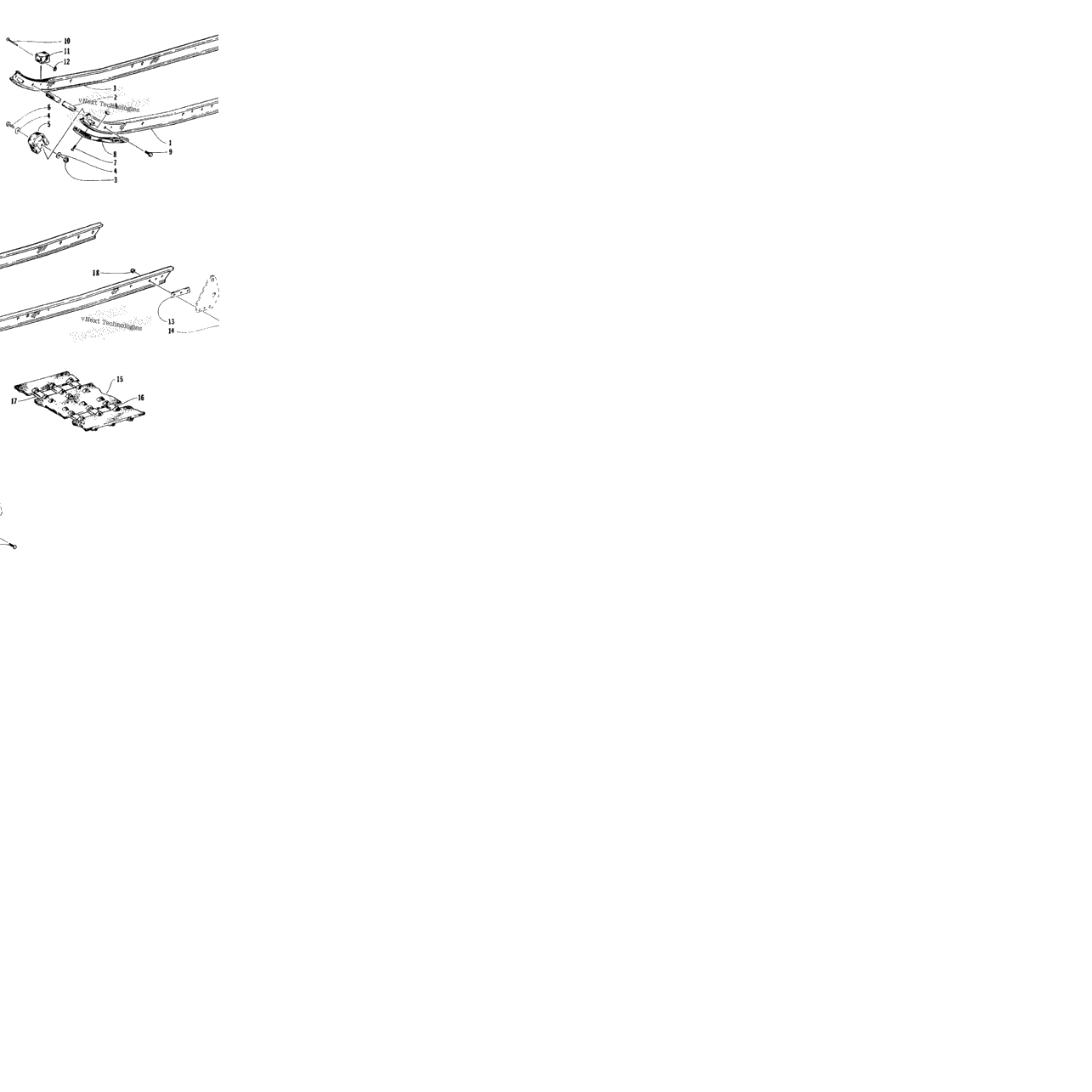 Slide Rail And Track Assembly