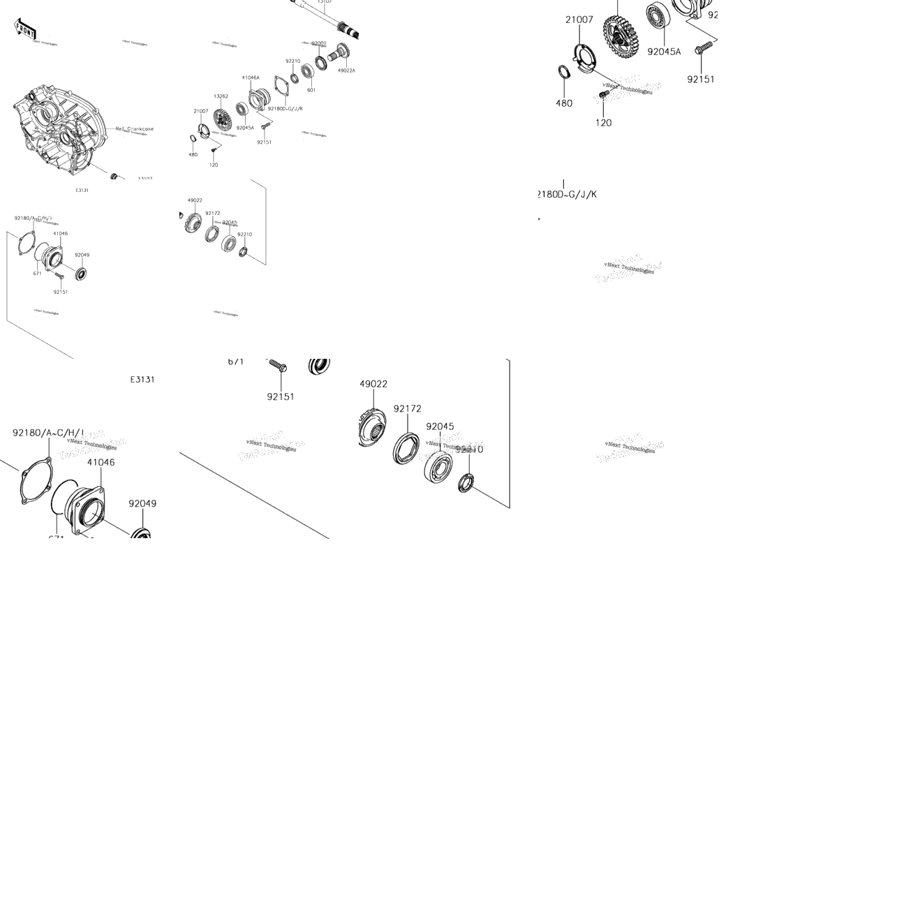 Front Bevel Gear