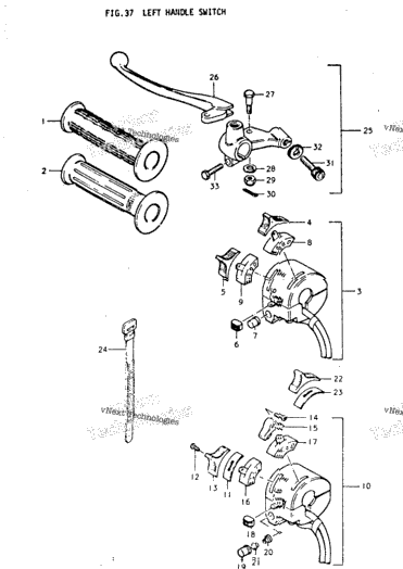 Left Handle Switch