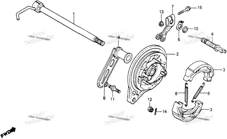 Rear Brake Panel