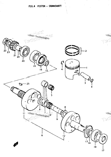 Piston - Crankshaft