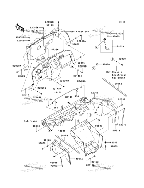 Frame Fittings (Front)