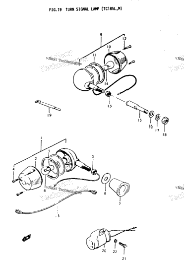 Turn Signal Lamp (Tc185l