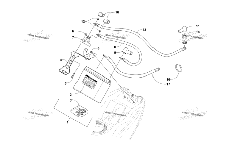 Battery And Tray Assembly