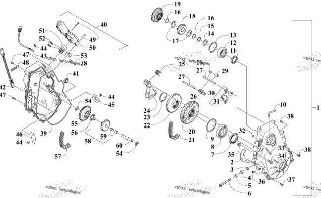 Chain Case Assembly