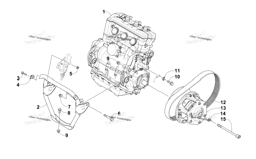 Engine And Related Parts