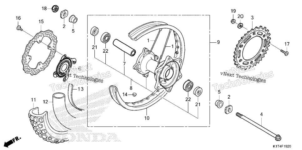Rear Wheel