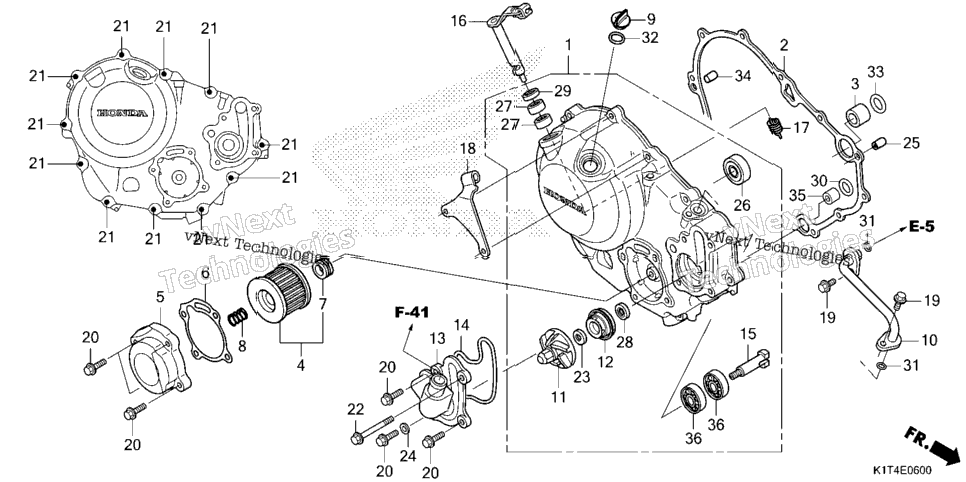 Right Crankcase Cover
