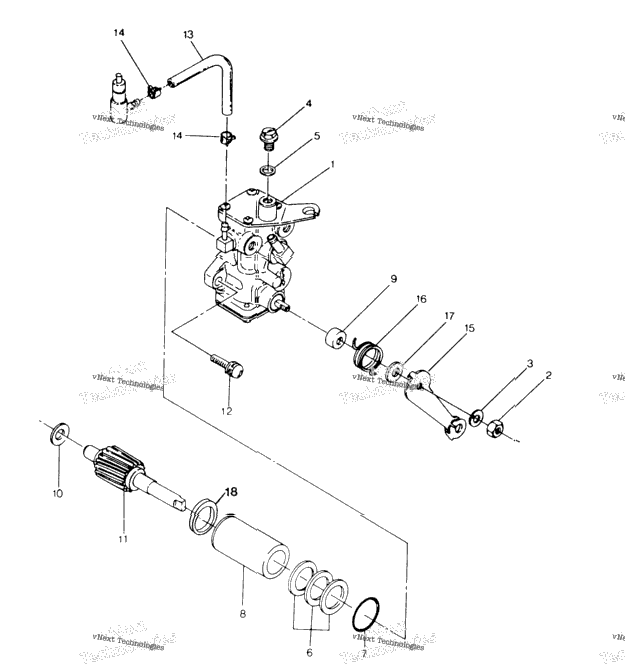 Oil Pump Assembly 250 4X4
