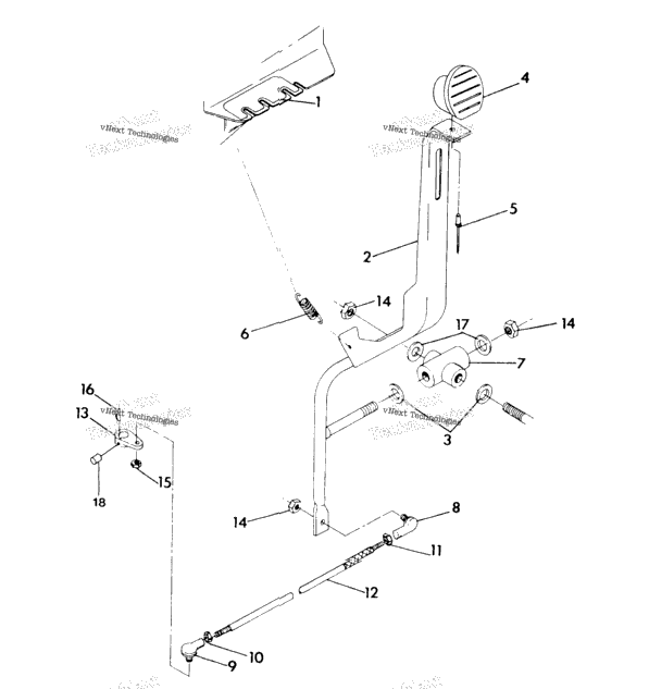 Shift Linkage Assembly 250 4X4
