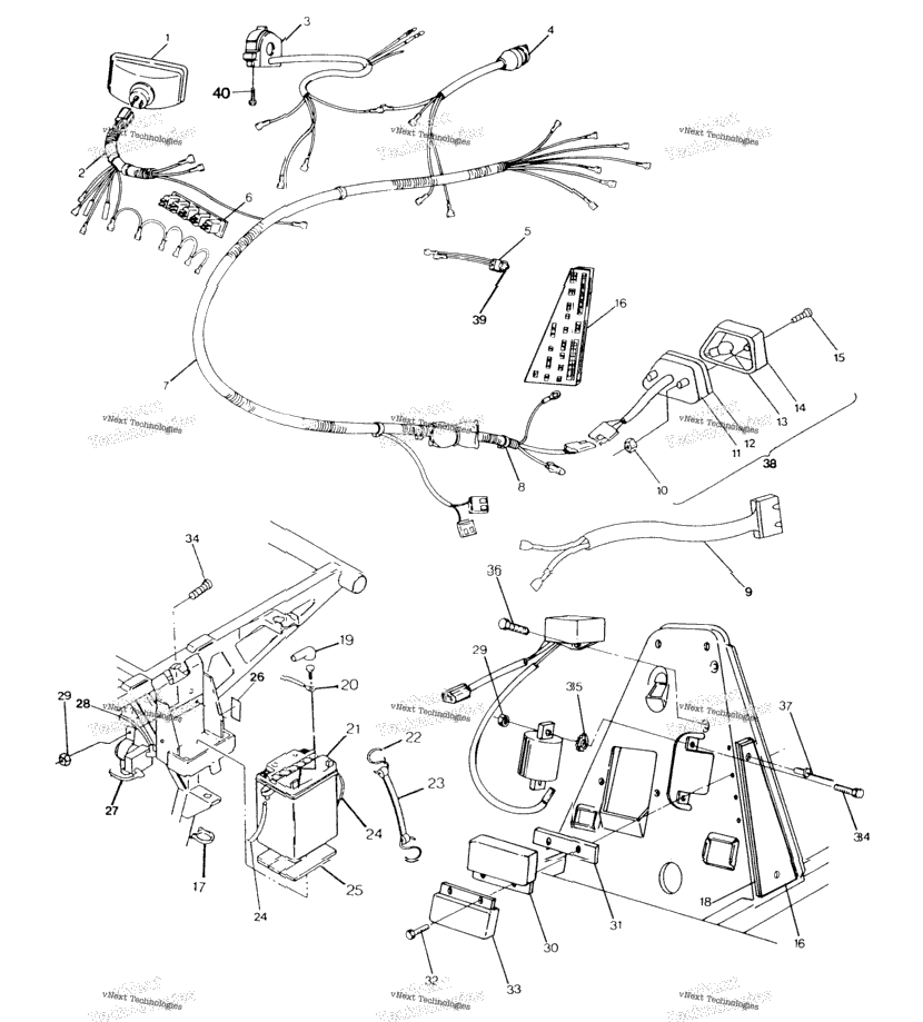 Wiring Harness 250 4X4