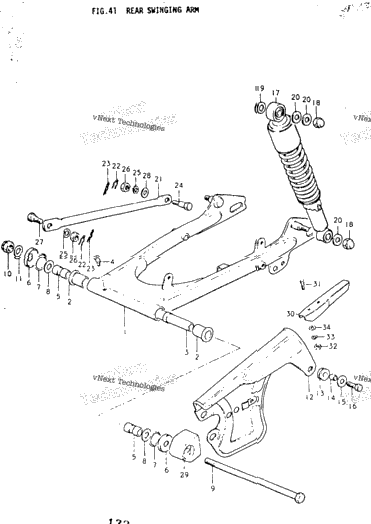 Rear Swinging Arm