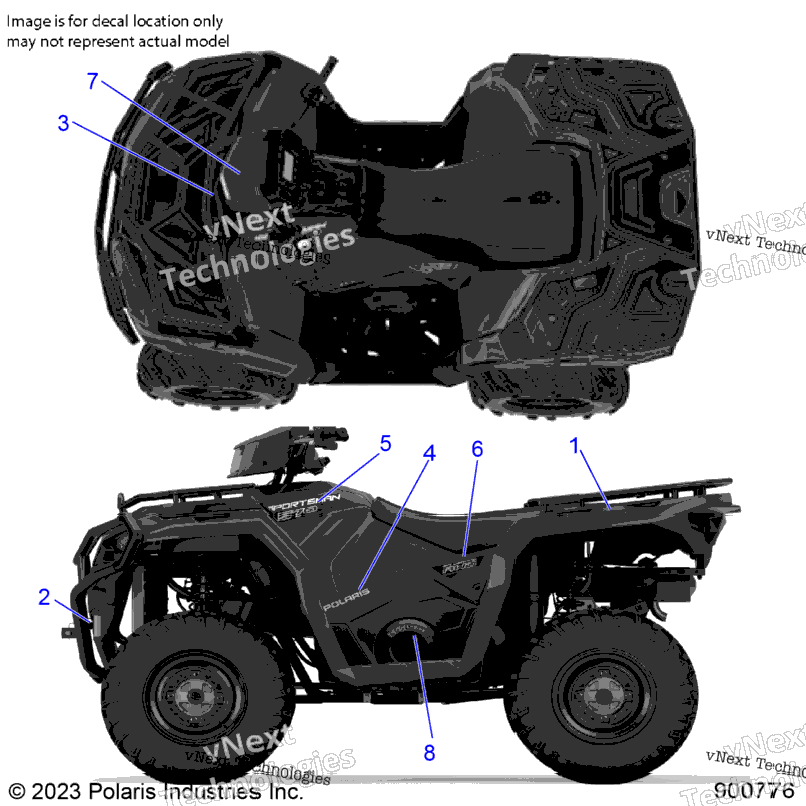 Body, Decals Graphic