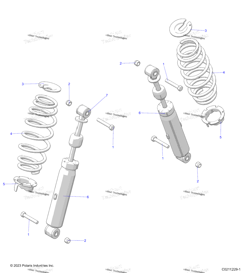 Suspension, Rear Shock & Mounting