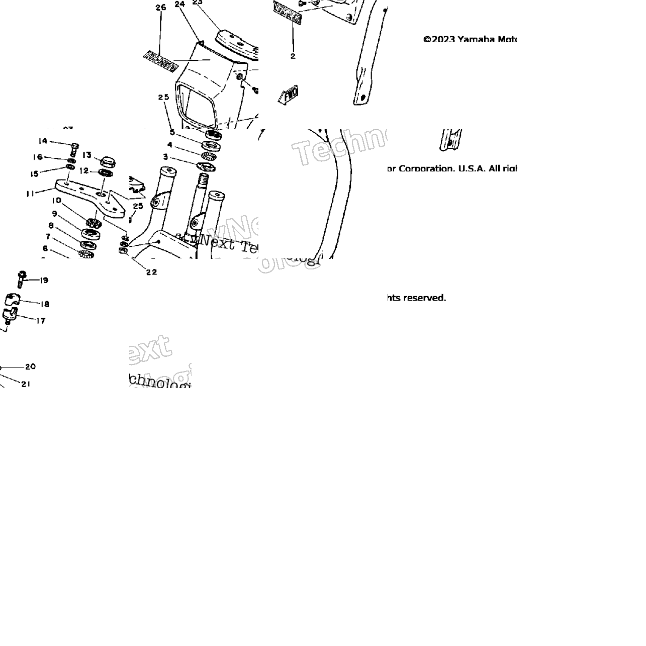 Front Fork Yt125h
