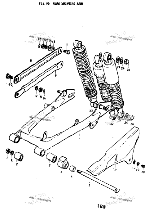 Rear Swinging Arm