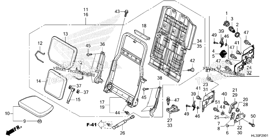 Rear Seat