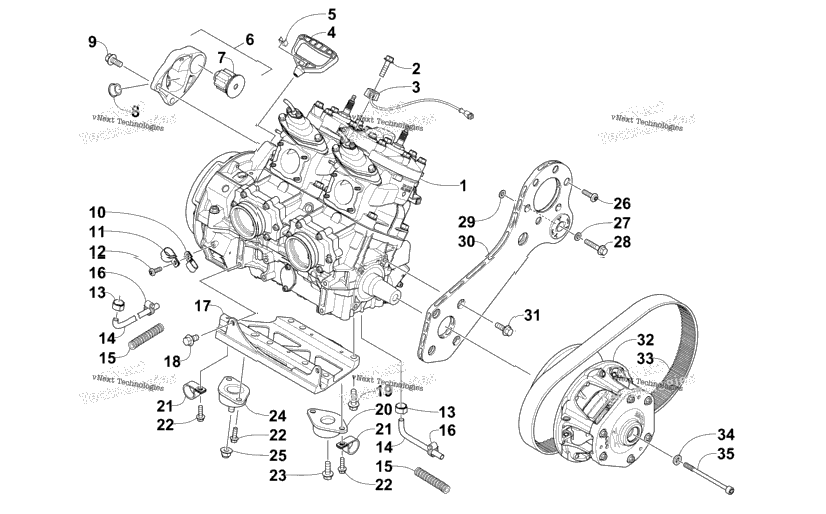 Engine And Related Parts