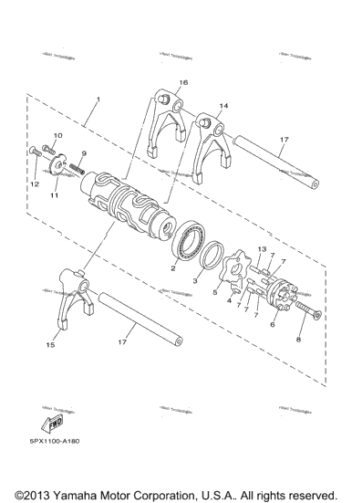 Shift Cam Fork