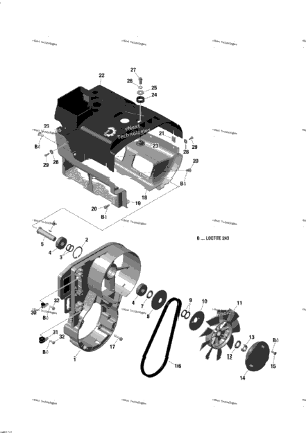 Fan And Cylinder Cowls - 550F