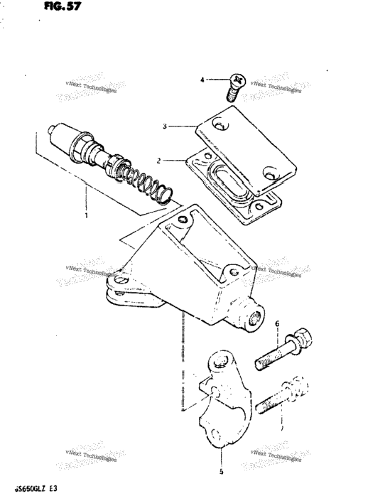 Front Master Cylinder (Model Z)