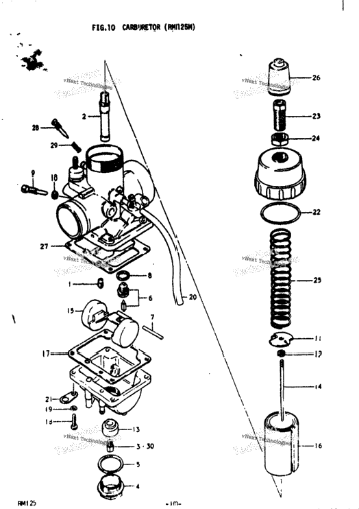 Carburetor (Rm125m)