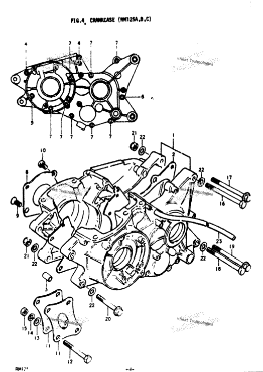 Crankcase (Rm125a