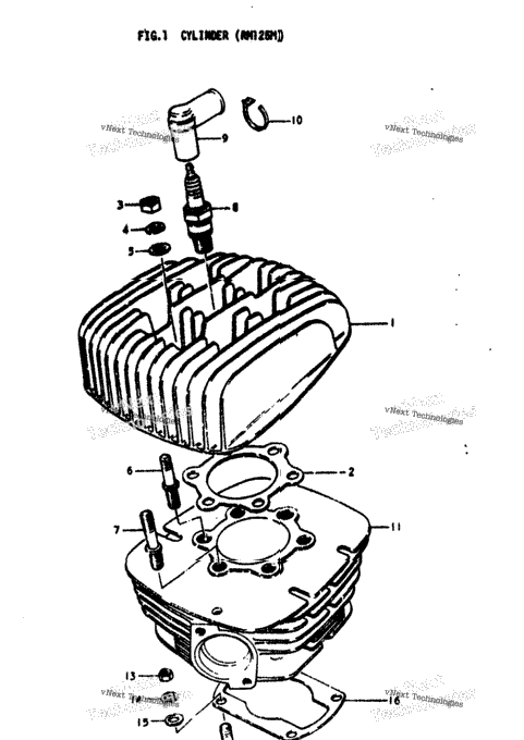 Cylinder (Rm125m)