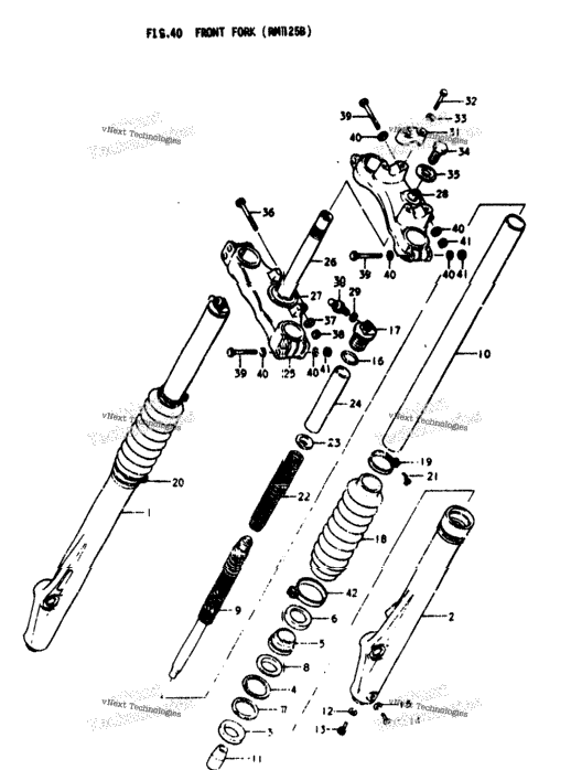 Front Fork (Rm1258)