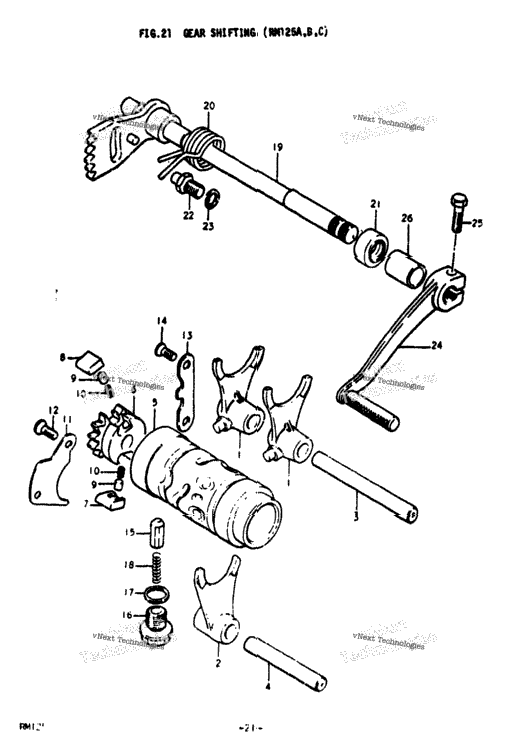 Gear Shifting (Rm125a