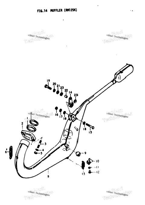 Muffler (Rm125m)