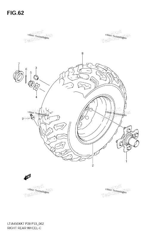 Right Rear Wheel