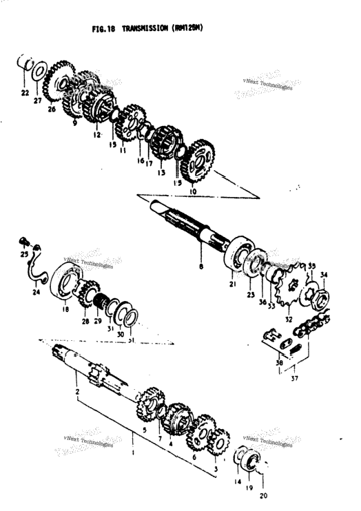 Transmission (Rm125m)