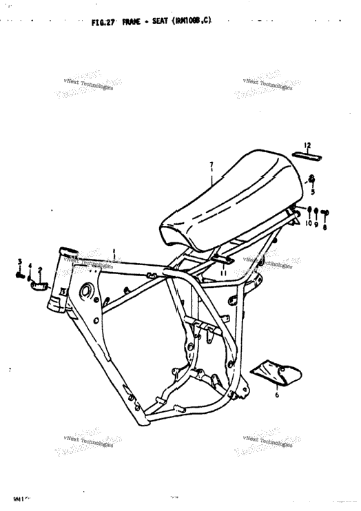 Frame - Seat (Rm100b