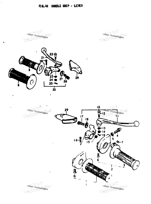 Handle Grip - Lever