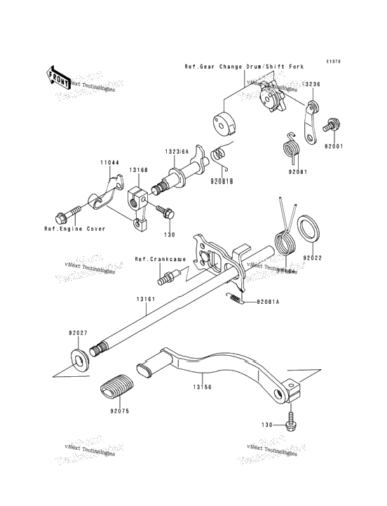 Gear Change Mechanism