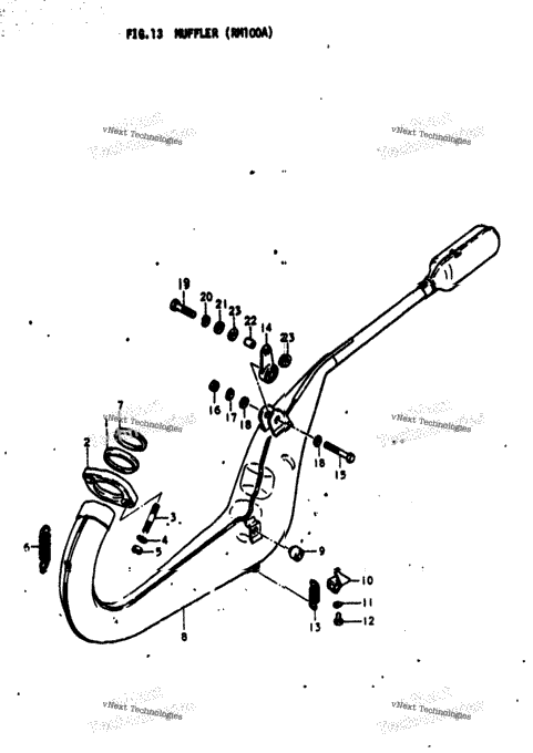 Muffler (Rm100a)