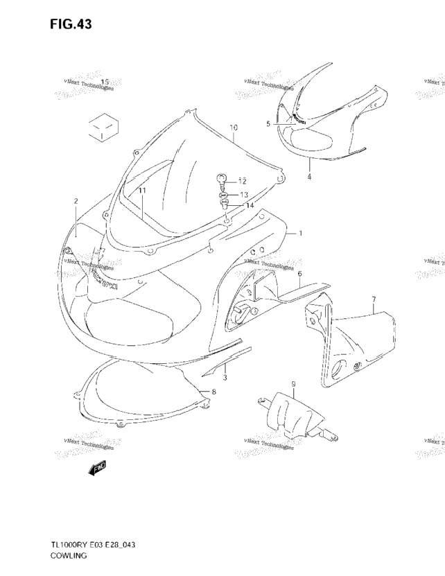 Cowling Body (Model W)