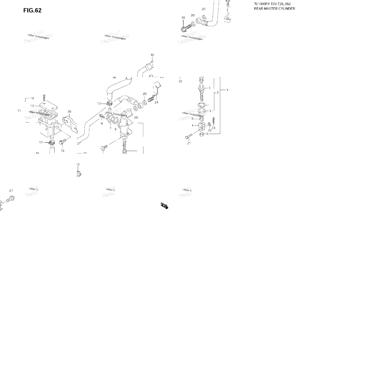 Rear Master Cylinder