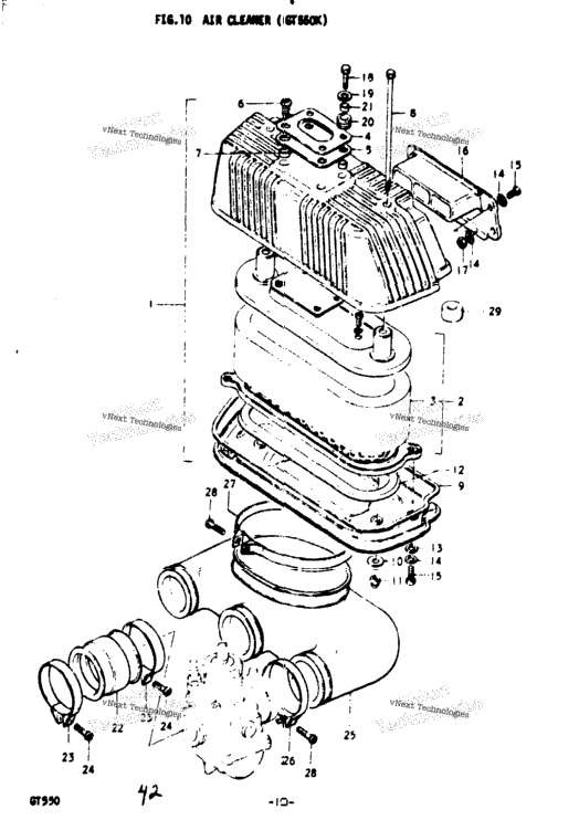 Air Cleaner (Gt550k)