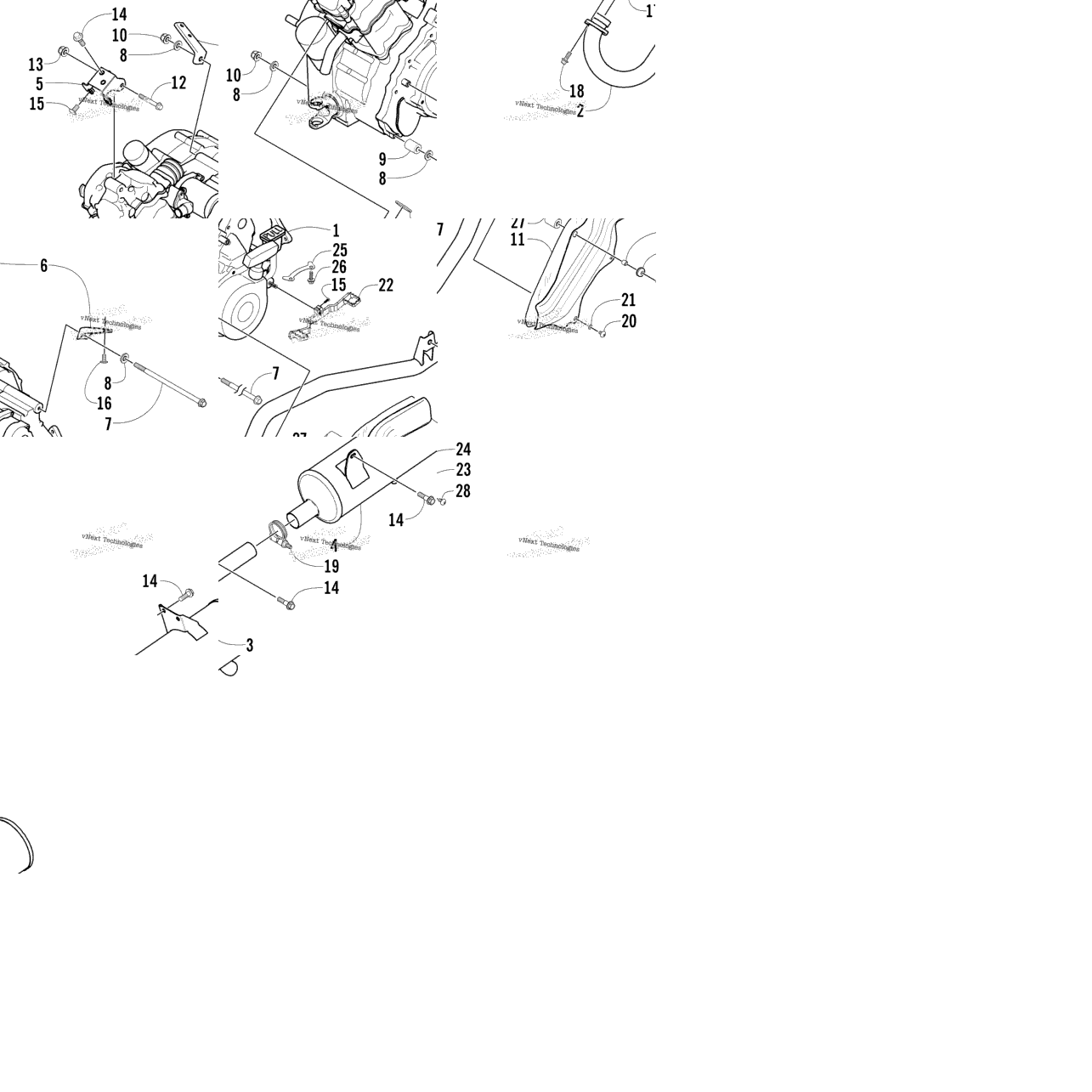 Engine And Exhaust