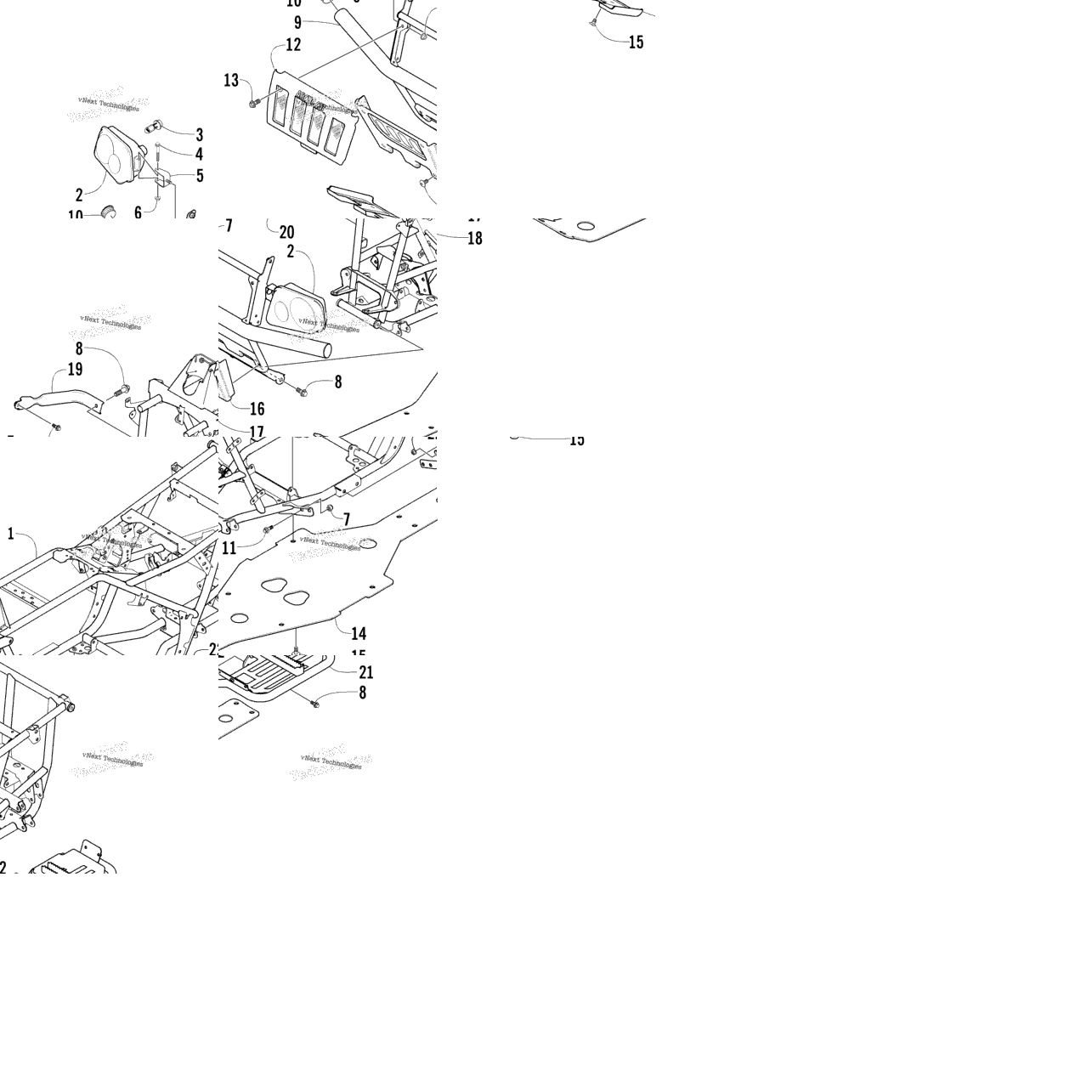 Frame And Related Parts