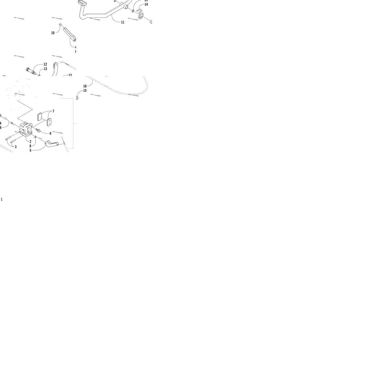 Mechanical Brake Assembly