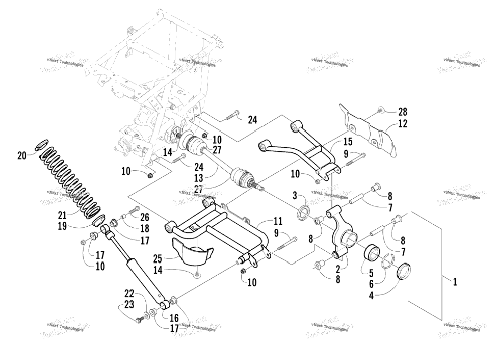 Rear Suspension Assembly