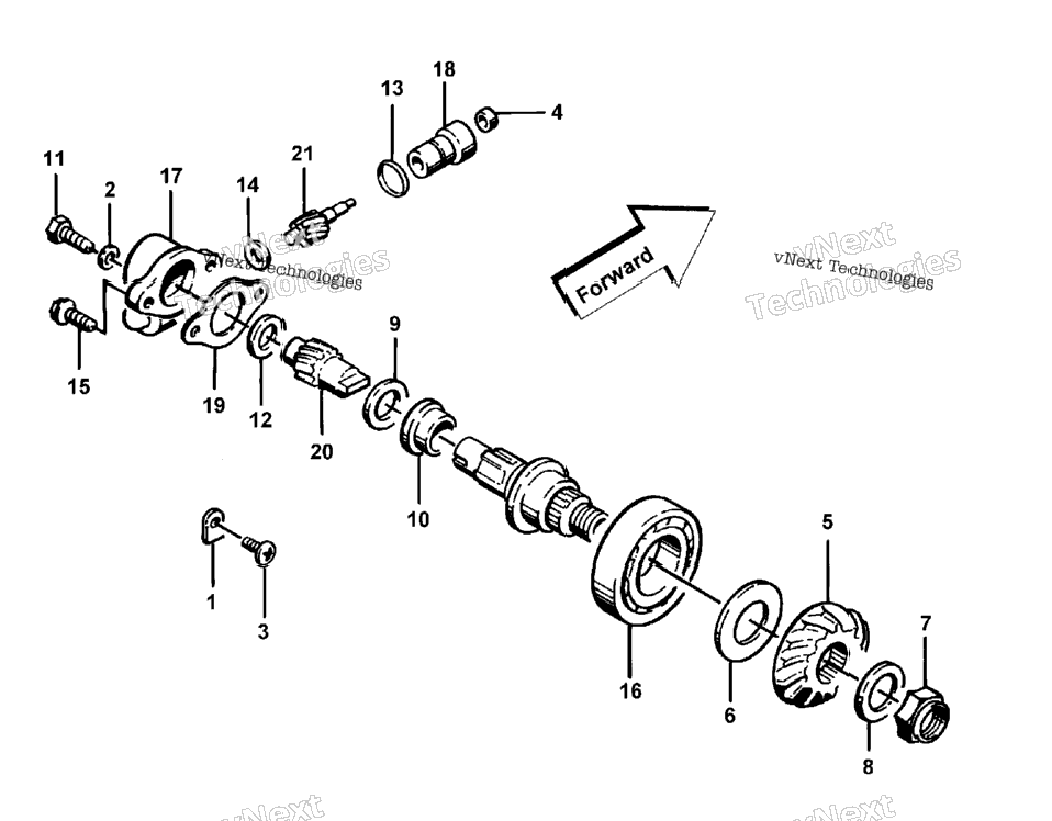 Speedometer Drive Assembly