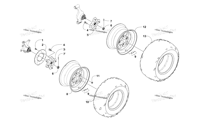 Wheel And Tire Assembly