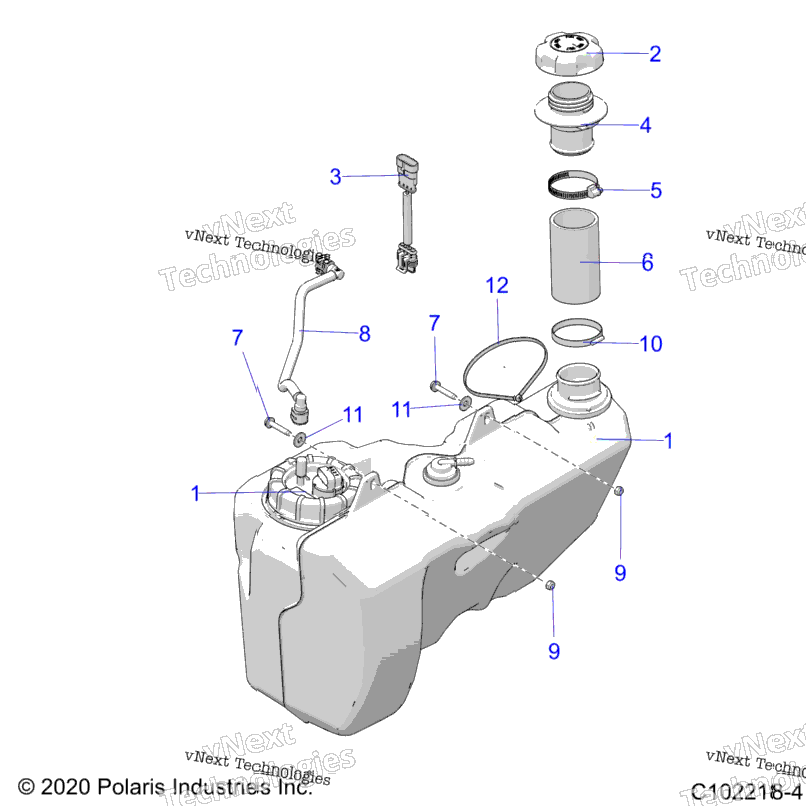 Body, Fuel Tank