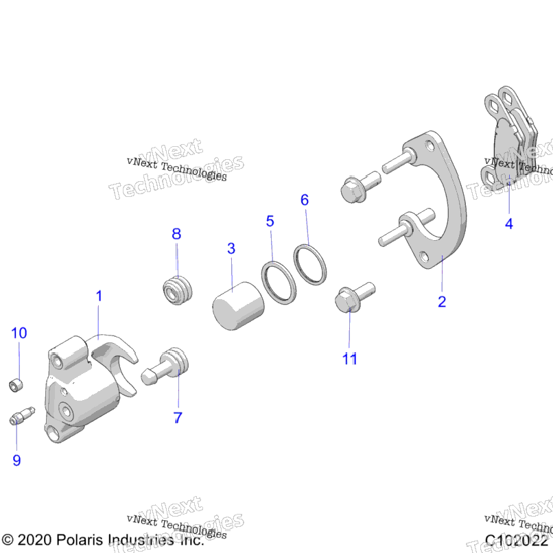 Brakes, Rear Caliper